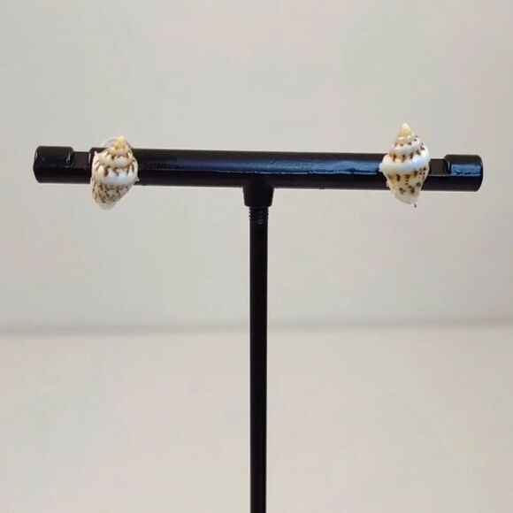 Seashell Necklace and Earrings Set Clearwater Beach Florida Handmade - Picture 3 of 12